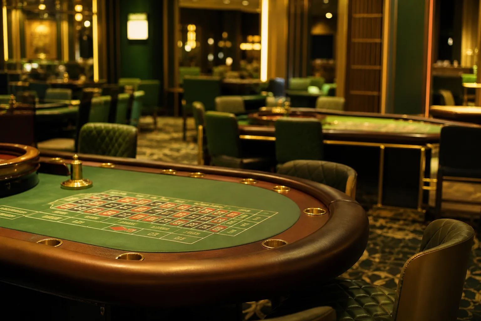 Table and live game categories in an Richard Casino-style lobby